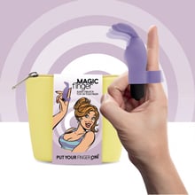 Вібратор на палець FeelzToys Magic Finger Vibrator Purple: Для кого Для жінок