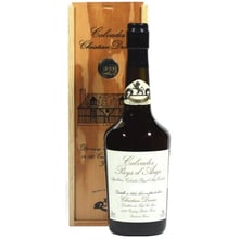 Кальвадос Calvados Coeur de Lion Pays d'Auge, wooden box, 1990 (0,7 л) 42% (BW9403): Объем, л 0.7