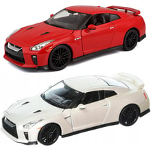 Автомодель - Nissan Gt-R (асорті червоний, білий металік, 1:24): Виробник Bburago