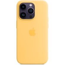 Аксесуар для iPhone Apple Silicone Case з MagSafe Sunglow (MPTM3) для iPhone 14 Pro: Колір желтый