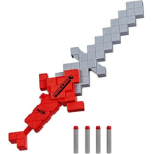 Бластер Hasbro Nerf Майнкрафт меч Хартстілер (F7597)