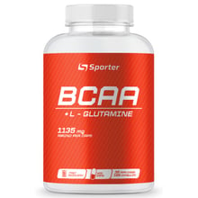 Аминокислота для спорта Sporter BCAA + Glutamine 180 caps / 30 servings: Тип BCAA