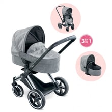 Коляска складная Corolle 3 в 1 Cybex со съемной люлькой, корзинкой, 36-42 см, 3+: Производитель Corolle