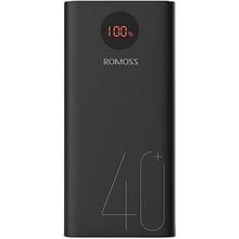 Внешний аккумулятор Romoss Power Bank 40000mah PEA40 Black (PEA40-112-2135): Количество USB 3