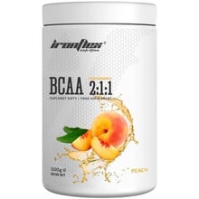 Амінокислота для спорту IronFlex BCAA 2-1-1 Performance 500 g/100 servings/peach: Тип BCAA