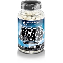 Амінокислота для спорту IronMaxx BCAAs + Glutamine -800 130 Capsules: Тип BCAA