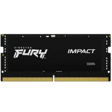 Kingston FURY 16 GB SO-DIMM DDR5 6400 MHz Impact (KF564S38IB-16): Тип DDR5