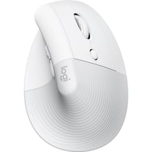 Мышь Logitech Lift Vertical Ergonomic Wireless/Bluetooth for Business Off-white (910-006496): Интерфейс подключения Bluetooth, Wireless