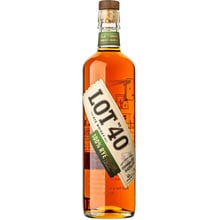 Віскі LOT NO. 40 100% Rye Copper Pot Distilled 43% 0.7 л (STA0048415520577): Об'єм, л 0.7