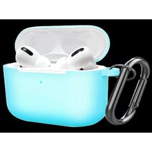 Чохол для навушників TPU Case with Belt Noctilucent for Apple AirPods Pro: Тип чохол