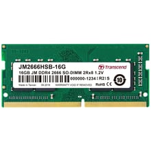 Transcend 16 GB SO-DIMM DDR4 2666 MHz JetRam (JM2666HSE-16G): Тип DDR4