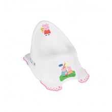 Горшок антискользящий Tega Peppa Pig PP-001 white/pink: Цвет белый