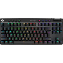 Клавиатура Logitech G Pro X TKL LightSpeed Black (920-012136): Подключение беспроводное