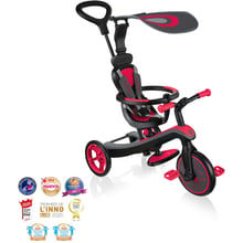 Велосипед Globber Explorer Trike 4в1 красный (632-102-3): Тип 3х колесный велосипед