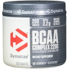 Амінокислота для спорту Dymatize BCAA Complex 2200 200 caps: Тип BCAA