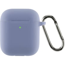 Чехол ArmorStandart Ultrathin Silicone Case With Hook Lavender Grey (ARM59684) for Apple AirPods 2: Тип Чехол