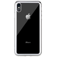 Аксесуар для iPhone WK Crysden Series Glass Case Silver (RPC-002) for iPhone Xs Max: Колір сріблястий