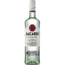 Ром Bacardi Carta Blanca від 6 місяців витримки 0.5л 40% (PLK5010677013918): Об'єм, л 0.5