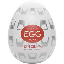 Мастурбатор-яйце Tenga Egg Boxy з геометричним рельєфом: Для кого Для мужчин