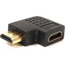 Кабель і перехідник PowerPlant HDMI AF - HDMI AM, правий кут (KD00AS1302): Тип перехідник