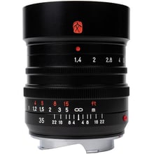 Объектив для фотоаппарата 7Artisans 35mm f1.4 (Leica M Mount): Тип объектива Широкоугольный