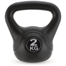 Гиря Gymtek 2 кг черный: Вес, кг 2