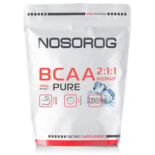 Аминокислота для спорта Nosorog BCAA 2:1:1 400 g / 72 servings/ Pure: Тип BCAA