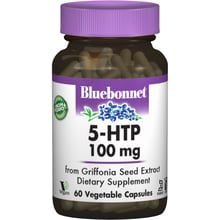 Bluebonnet Nutrition, 5-HTP, 100 mg, 60 Veggie Caps (51): Форма випуску капсули