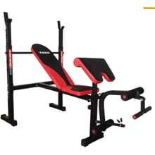 Лава для жиму та преса Hop-Sport York Fitness ASPIRE 320 зі стійкою для штанги та партою Скотта: Вид застосування домашний