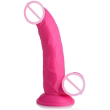 Фаллоимитатор Pop Peckers 7.5" Dildo Pink: Назначение Вагинальные