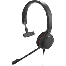 Навушники Jabra Evolve 20SE Mono MS USB-C Black (4993-823-389): Тип конструкції накладні