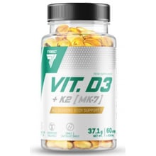 Trec Nutrition Vitamin D3+K2 (MK-7) 60 caps / 60 servings: Форма выпуска Капсулы