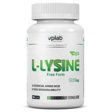 Амінокислота для спорту Vp Lab L-Lysine 90 capsules: Тип лізин