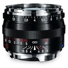 Объектив для фотоаппарата ZEISS C Sonnar T* 50mm f/1.5 ZM Black (Leica M): Тип объектива Портретный