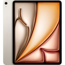 Планшет Apple iPad Air 13" 2024 Wi-Fi 128GB M2 Starlight (MV293): Экран 13" Liquid Retina (2732x2048 точек) Multi-Touch c подсветкой LED и технологией IPS / Яркость 600 кд/м² / Олеофобное покрытие / Технология True Tone