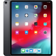 Планшет Apple iPad Pro 3 12.9" 2018 Wi-Fi + LTE 64GB Space Gray (MTHN2): Екран 12.9 "Retina (2732x2048 точок) з IPS-матрицею / 264ppi / Сенсорний, ємнісний / С олеофобним і покрит