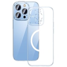 Чохол для iPhone Baseus Crystal Series Magnetic Clear для iPhone 14 Pro Max (ARJC010102): Колір прозорий