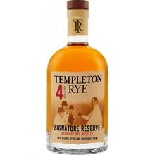 Віскі Templeton Rye Signature Reserve 4 Years Old (0,7 л) (BW42064): Об'єм, л 0.7