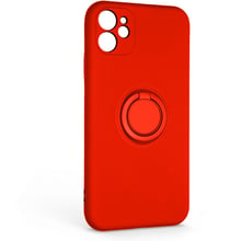 Аксесуар для iPhone ArmorStandart Icon Ring Red для iPhone 11 (ARM68642): Колір красный