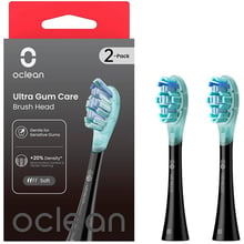 Насадка для щітки Oclean UG02 B02 Ultra Gum Care Brush Black (2 шт) (6970810553567): Виробник Oclean