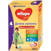 Milupa молочна суміш 600 г №4: Тип Дитяче молочко