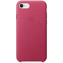 Чохол для iPhone Apple Leather Case Pink Fuchsia (MQHG2) for iPhone SE 2020/iPhone 8/iPhone 7: Колір рожевий