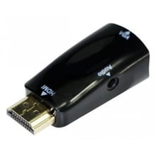 Кабель і перехідник Cablexpert HDMI - VGA V 1.4 (M/F), Black (A-HDMI-VGA-02): Тип адаптер