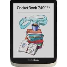 Електронна книга PocketBook 740 Color (InkPad Color) Moon Silver (PB741-N-CIS/PB741-N-WW): Екран 7.8 E Ink new Kaleido (1872х1404) сенсорний