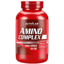 Амінокислота для спорту Activlab Amino Complex 120 tabs: Тип BCAA