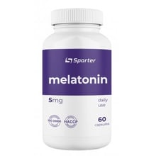 Sporter Melatonin 5 mg 60 Capsules (817244)