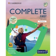 Complete First 3rd Edition: Self-study Pack (Student's Book with Answers with Cambridge One Digital Pack, Workbook with Answers with Audio): Виробник Cambridge University Press