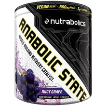 Амінокислота для спорту Nutrabolics Anabolic State 375 g /30 servings/ Grape: Тип BCAA