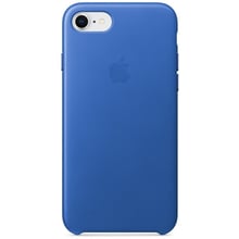 Чохол для iPhone Apple Leather Case Electric Blue (MRG52) for iPhone SE 2020/iPhone 8/iPhone 7: Колір синій