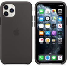 Аксесуар для iPhone Apple Silicone Case Black (MWYN2) for iPhone 11 Pro: Колір чорний